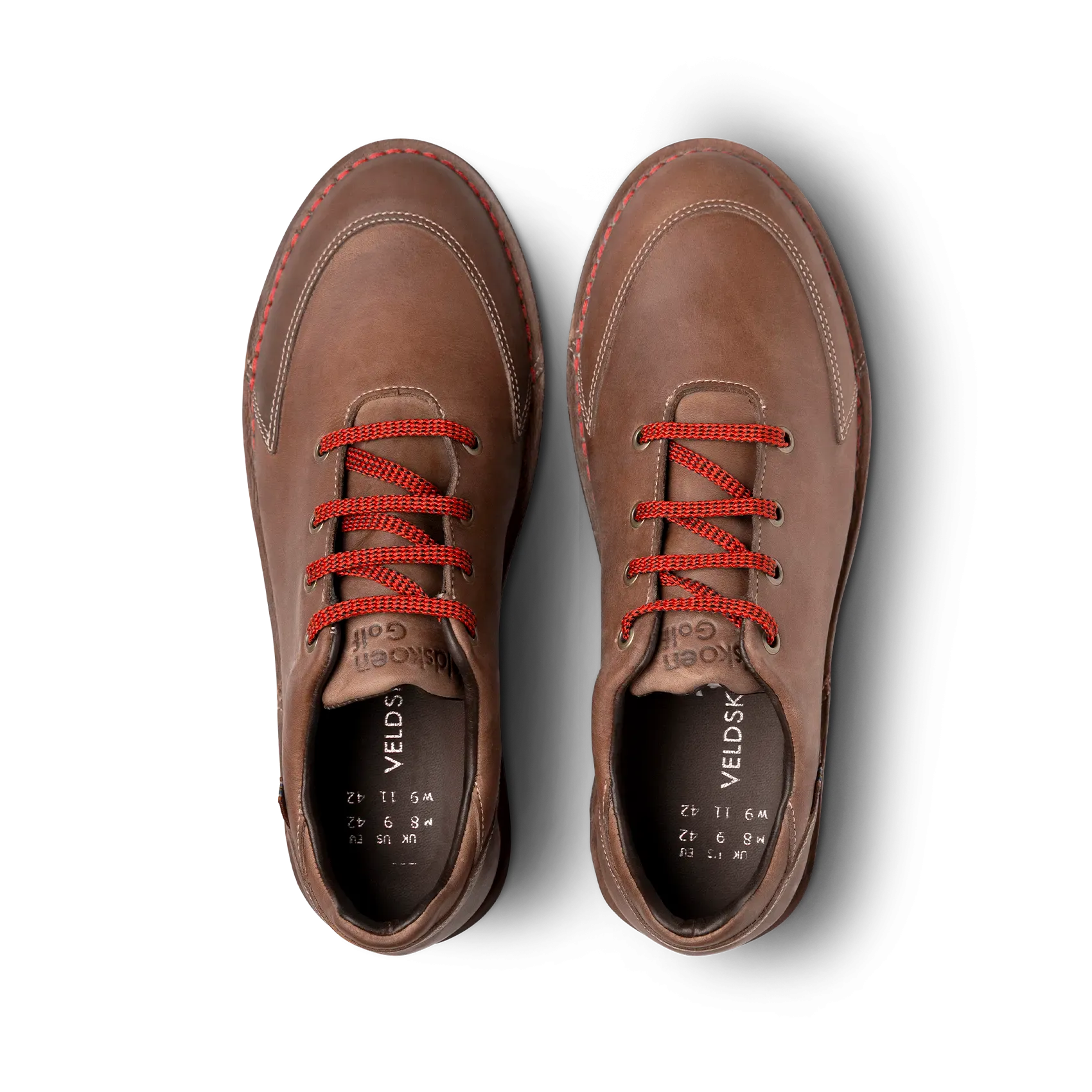 Veldskoen Kau Loft Golf Shoe (Red Sole)