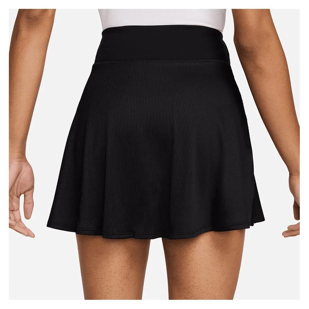 Women's Advantage Veneer Tennis Skort Black and White