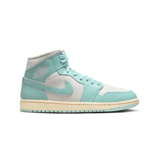 WOMEN'S AIR JORDAN 1 MID LIGHT DEW