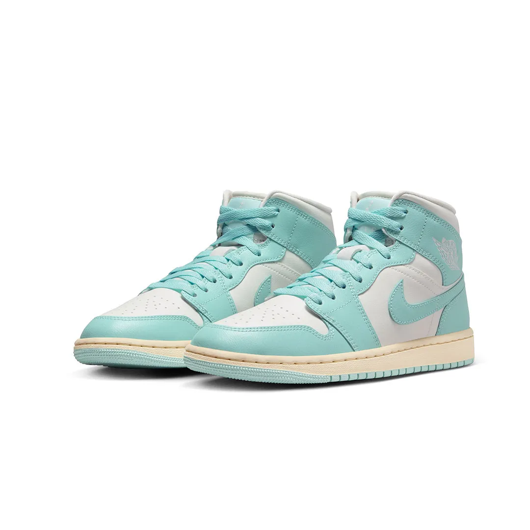 WOMEN'S AIR JORDAN 1 MID LIGHT DEW