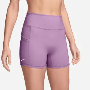 Women`s Court Dri-FIT Advantage Tennis Ball Short Beyond Pink and White