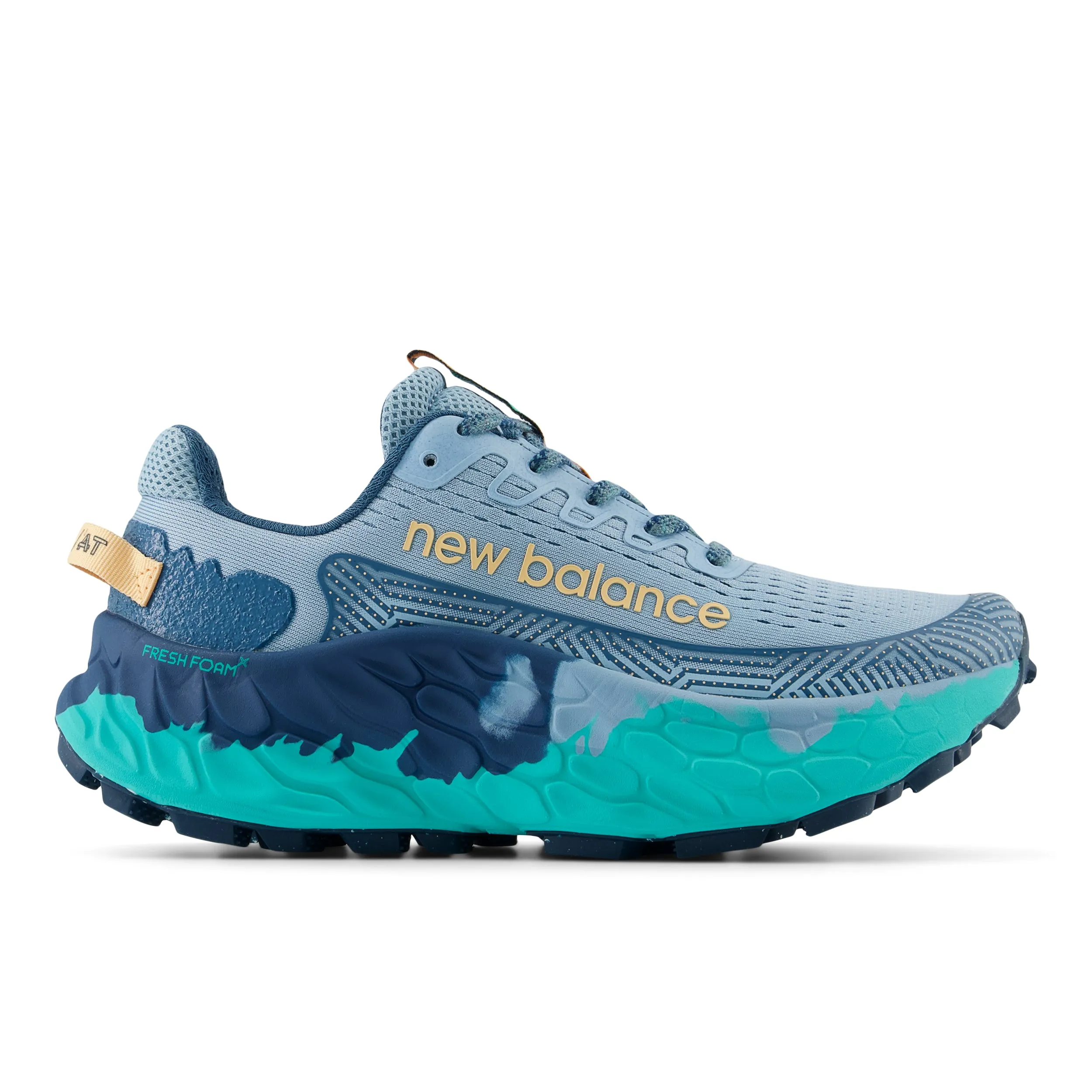 Women's Fresh Foam X Trail More v3 (AB - Chrome Blue/Terrarium/Peach Blossum)