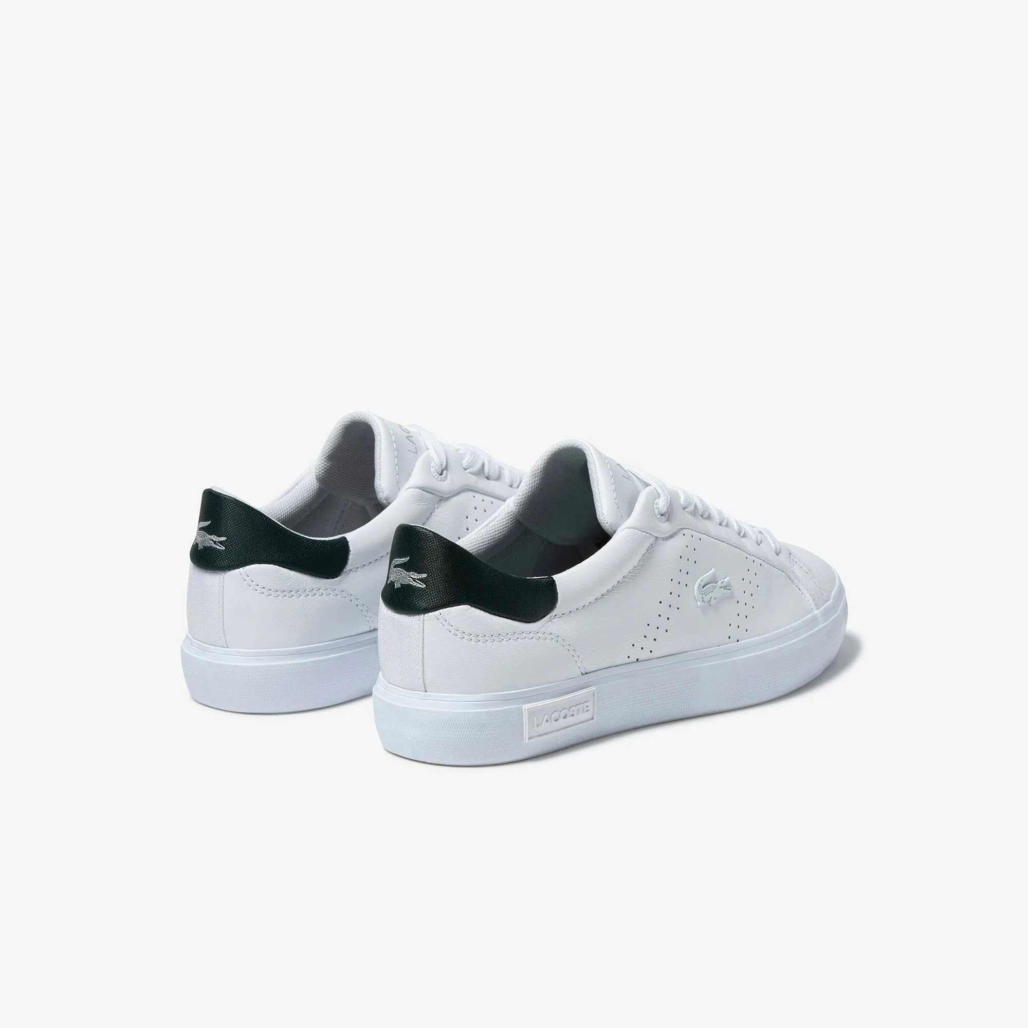 Women's Lacoste Powercourt 2.0 0321 1 SFA (White/Dark Green)