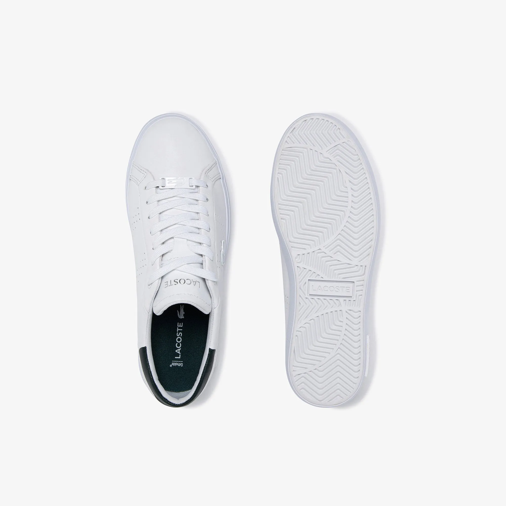 Women's Lacoste Powercourt 2.0 0321 1 SFA (White/Dark Green)