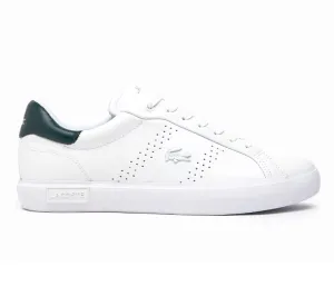 Women's Lacoste Powercourt 2.0 0321 1 SFA (White/Dark Green)