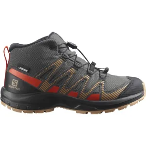 XA PRO V8 MID CSWATERPROOF - KIDS' HIKING BOOT